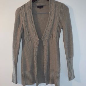 Brown cardigan